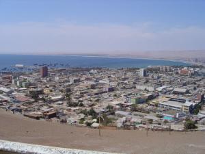 Blick über Arica