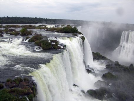 brasilianische Seite der Iguazu Wasserfälle
