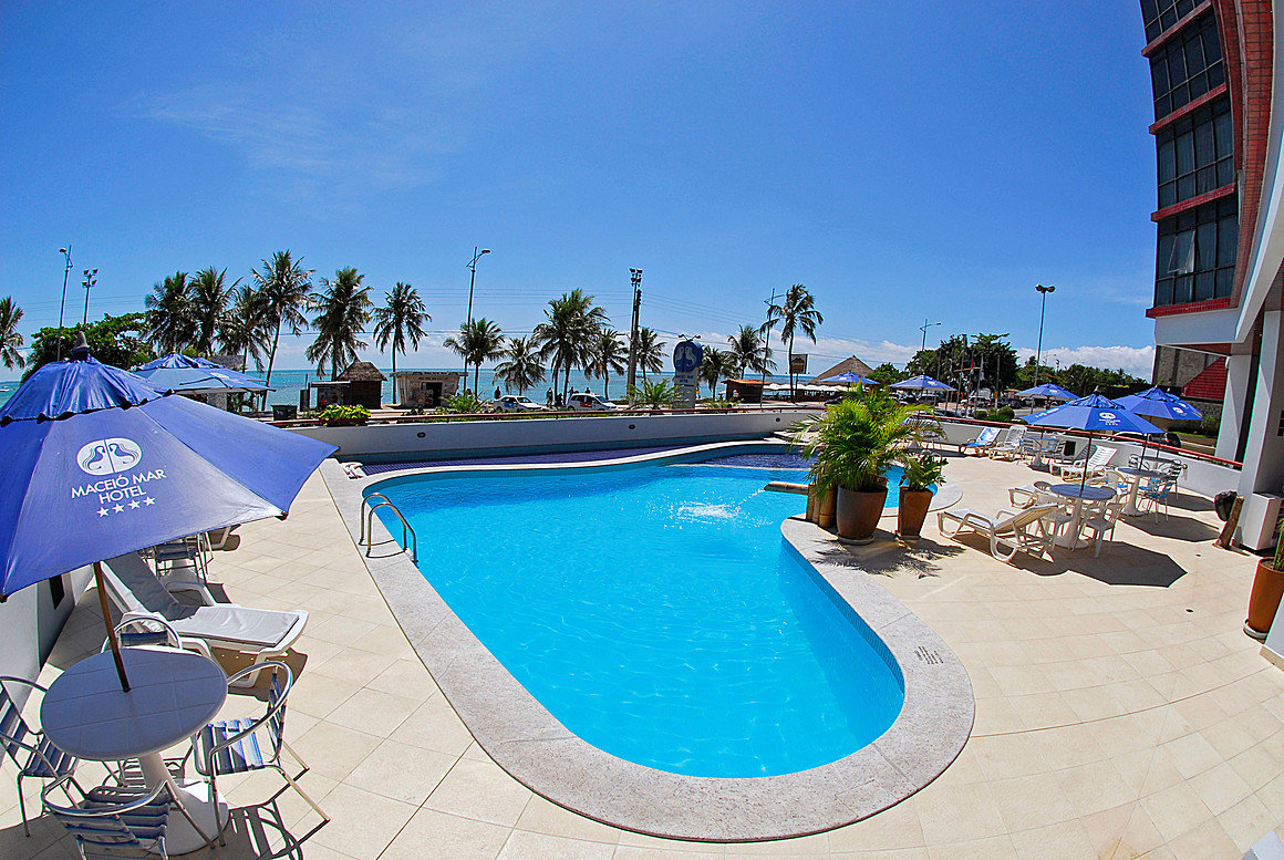Hotel Maceio Mar - Pool mit Meerblick