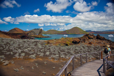 Bartolome mit Pinnacle Rock auf Galapagos