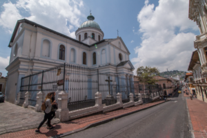 Die Santa Barbara Kirche in Quito