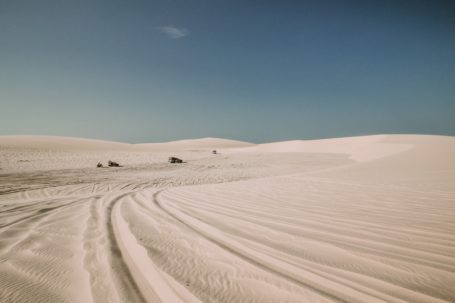 Endloser Sand bei Jericoacoara