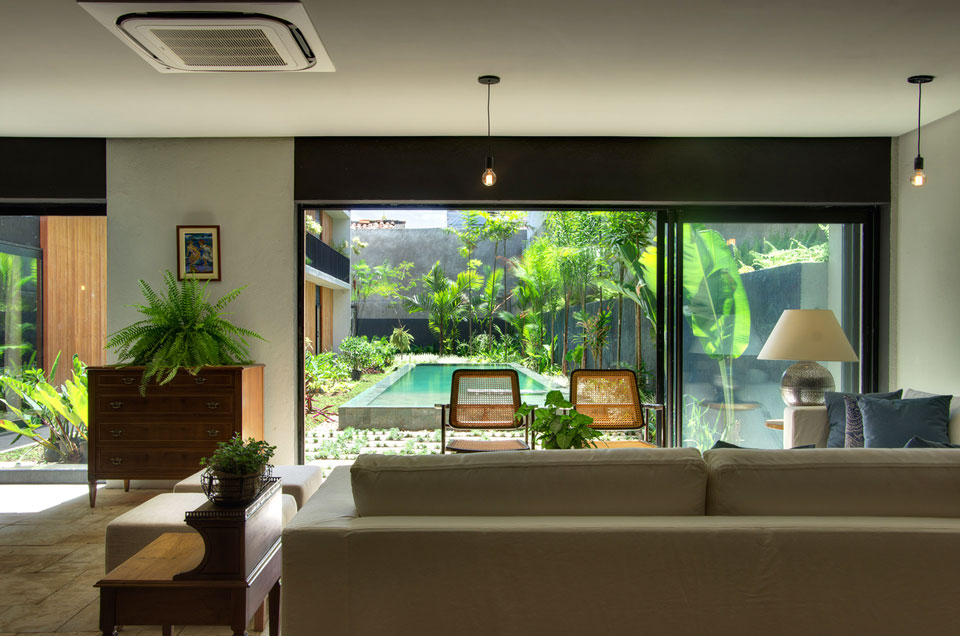 Hotel Villa Amazônia - Lobby mit Pool