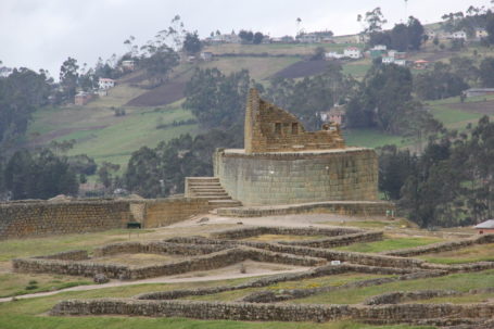 Sonnentempel der Inkaruine Ingapirca