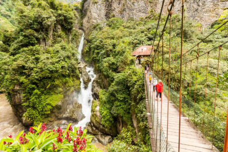 Pailon del Diablo - der vielleicht berühmteste Wasserfall von Ecuador