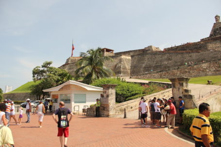 Fort San Felipe de Barajas in Cartagena