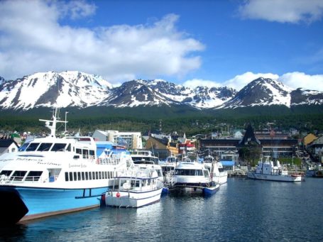 Der Hafen von Ushuaia