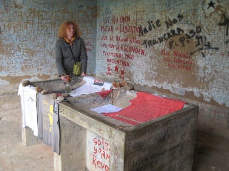 Die Wäscherei in der Che Guevara aufgebahrt wurde