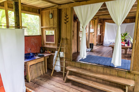 Die komfortable Calanoa Urwald Lodge