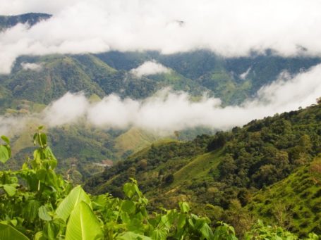 Das Hochland von Costa Rica
