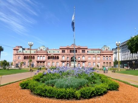 Regierungspalast Casa Rosada in Buenos Aires