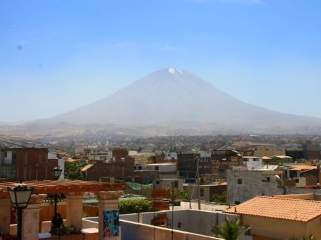 Vulkan Misti bei Arequipa