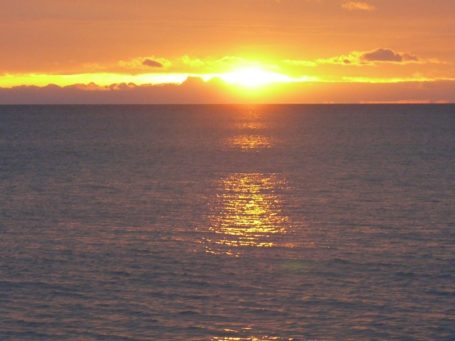 Sonnenuntergang bei Uvita